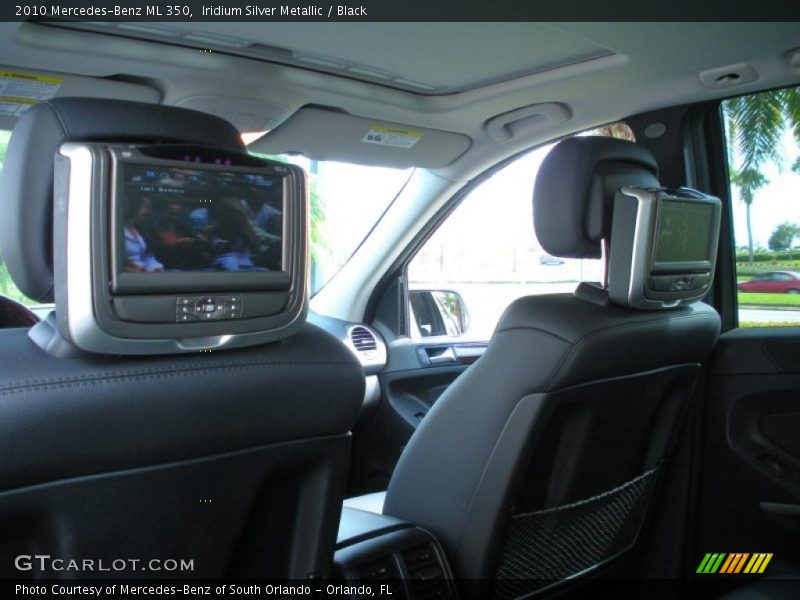 Iridium Silver Metallic / Black 2010 Mercedes-Benz ML 350