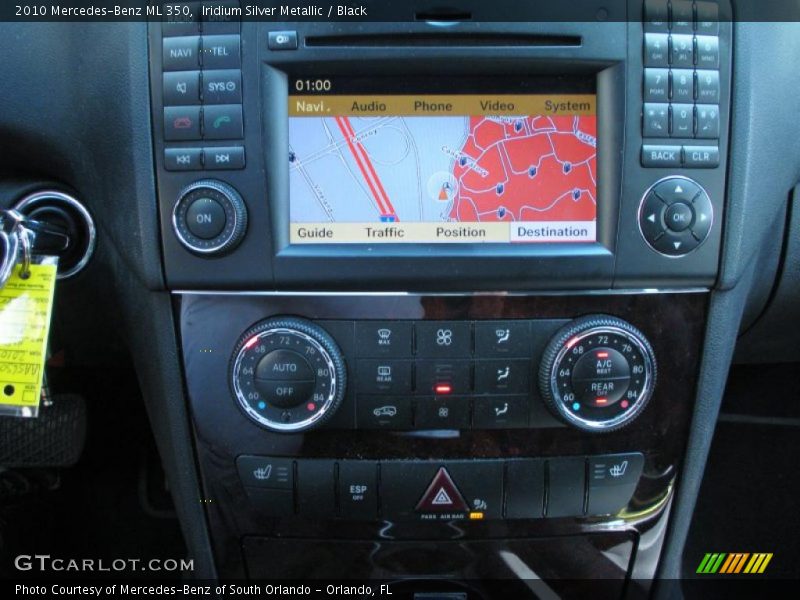 Navigation of 2010 ML 350