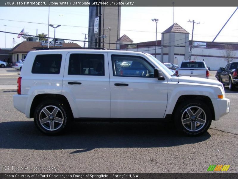 Stone White / Dark Slate Gray/Medium Slate Gray 2009 Jeep Patriot Sport
