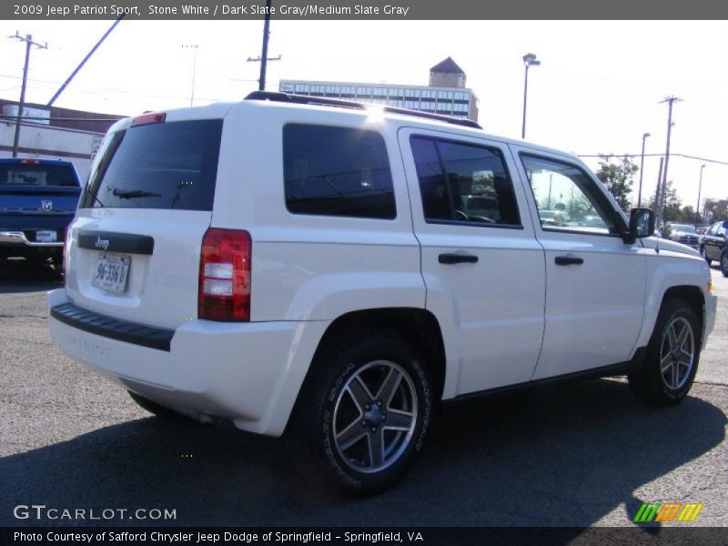 Stone White / Dark Slate Gray/Medium Slate Gray 2009 Jeep Patriot Sport
