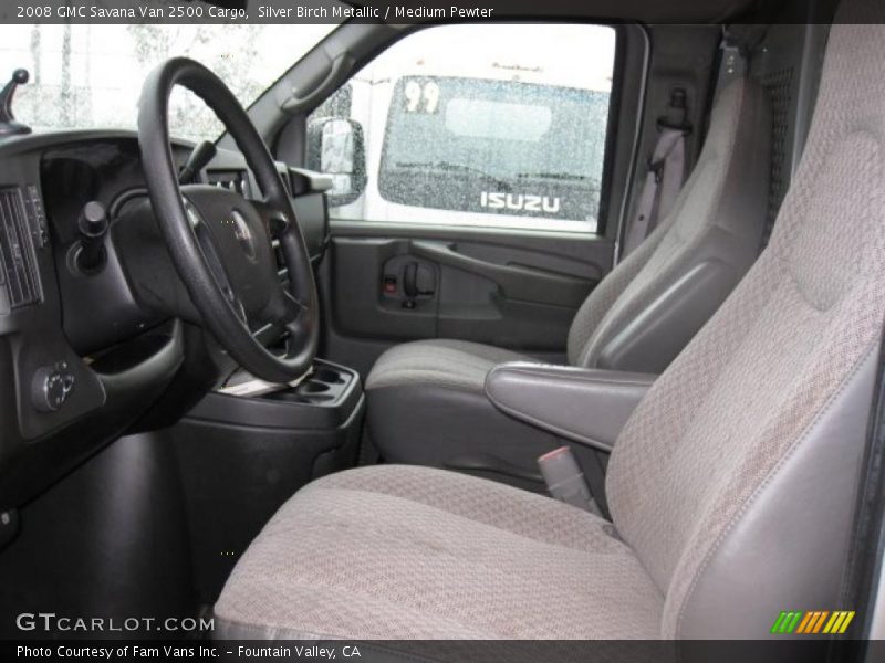 Silver Birch Metallic / Medium Pewter 2008 GMC Savana Van 2500 Cargo