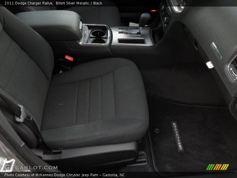 Billett Silver Metallic / Black 2011 Dodge Charger Rallye