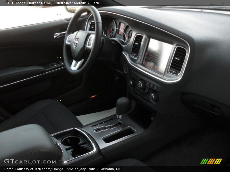 Billett Silver Metallic / Black 2011 Dodge Charger Rallye