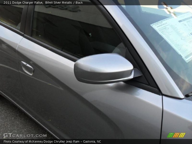 Billett Silver Metallic / Black 2011 Dodge Charger Rallye