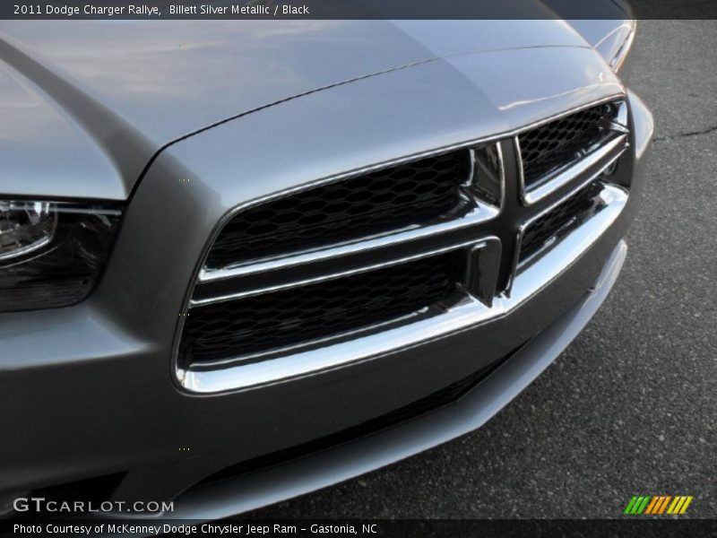 Billett Silver Metallic / Black 2011 Dodge Charger Rallye