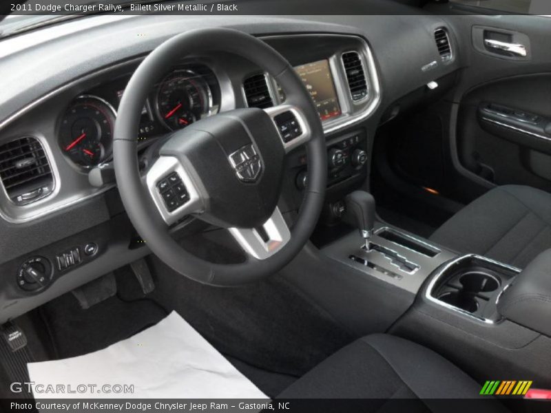 Black Interior - 2011 Charger Rallye 