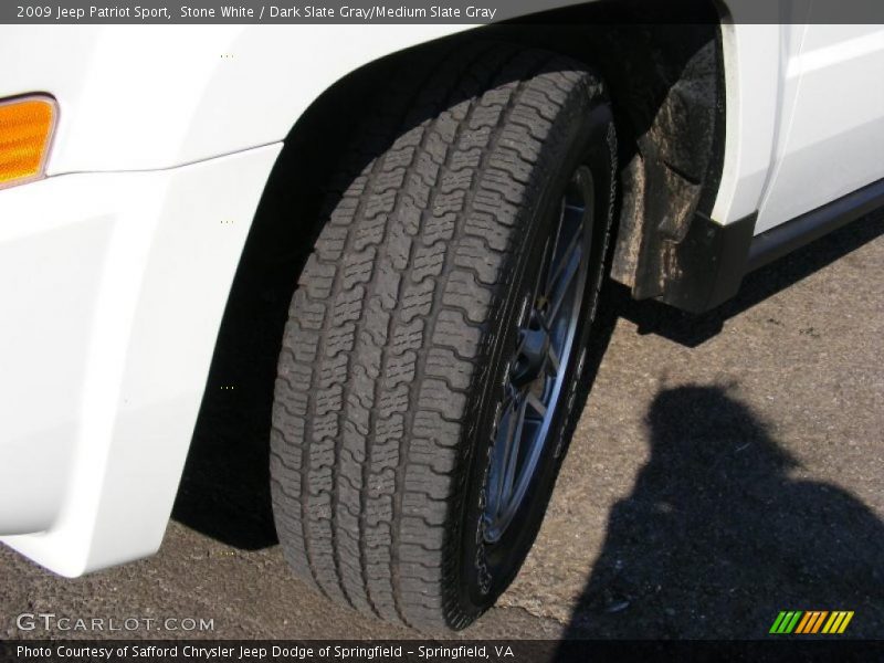 Stone White / Dark Slate Gray/Medium Slate Gray 2009 Jeep Patriot Sport