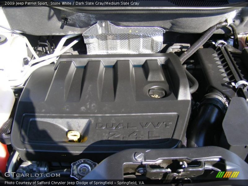 Stone White / Dark Slate Gray/Medium Slate Gray 2009 Jeep Patriot Sport