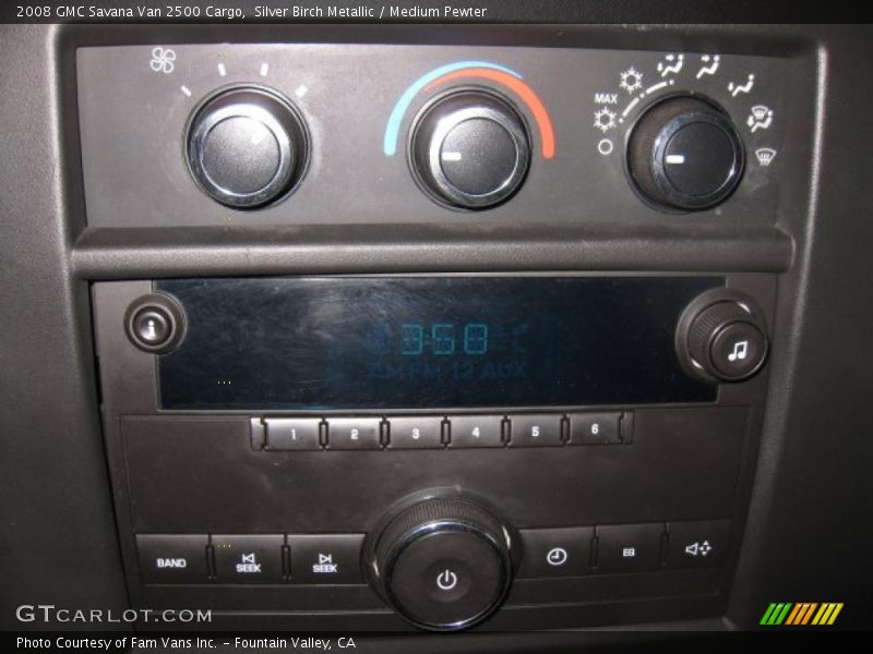 Silver Birch Metallic / Medium Pewter 2008 GMC Savana Van 2500 Cargo