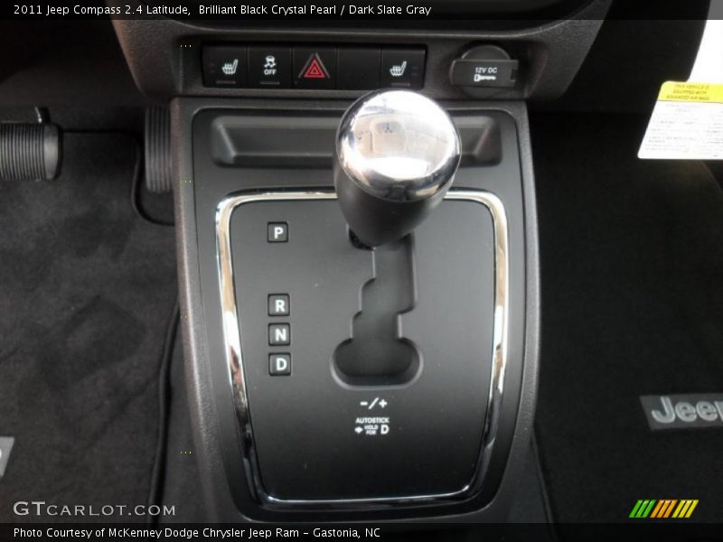  2011 Compass 2.4 Latitude CVT Automatic Shifter