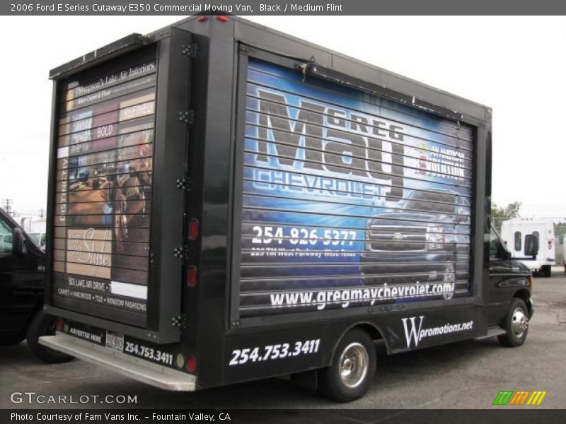 Black / Medium Flint 2006 Ford E Series Cutaway E350 Commercial Moving Van