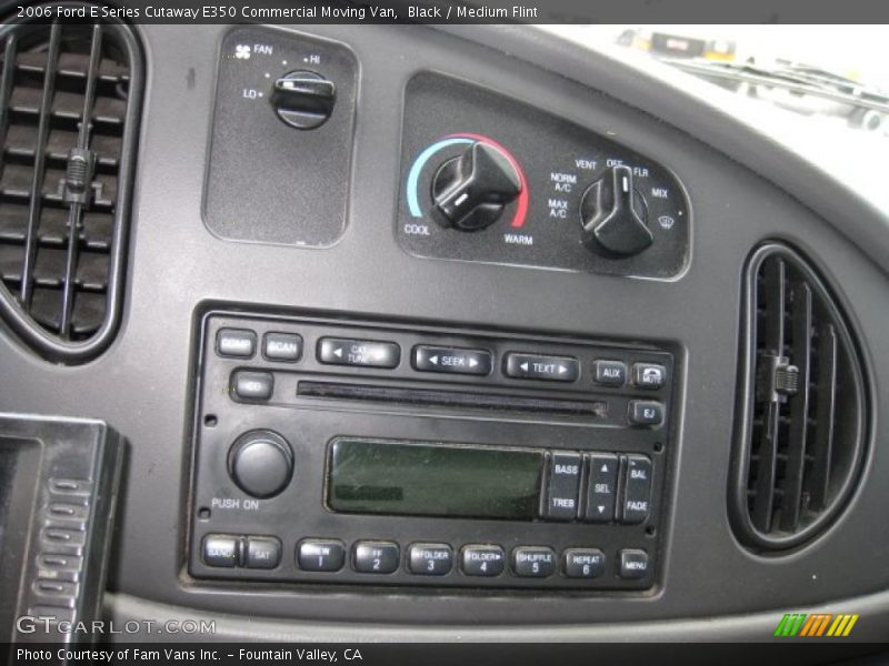 Controls of 2006 E Series Cutaway E350 Commercial Moving Van