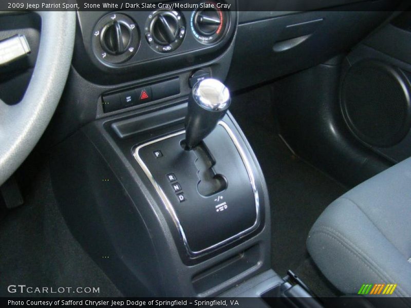 Stone White / Dark Slate Gray/Medium Slate Gray 2009 Jeep Patriot Sport