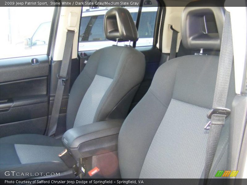 Stone White / Dark Slate Gray/Medium Slate Gray 2009 Jeep Patriot Sport