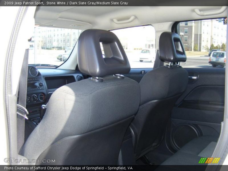 Stone White / Dark Slate Gray/Medium Slate Gray 2009 Jeep Patriot Sport