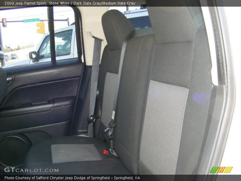 Stone White / Dark Slate Gray/Medium Slate Gray 2009 Jeep Patriot Sport