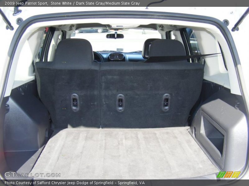 Stone White / Dark Slate Gray/Medium Slate Gray 2009 Jeep Patriot Sport