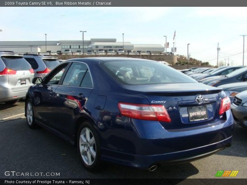 Blue Ribbon Metallic / Charcoal 2009 Toyota Camry SE V6