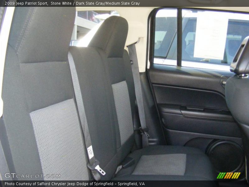 Stone White / Dark Slate Gray/Medium Slate Gray 2009 Jeep Patriot Sport