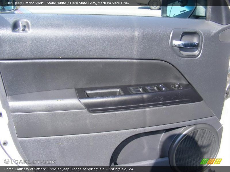 Stone White / Dark Slate Gray/Medium Slate Gray 2009 Jeep Patriot Sport