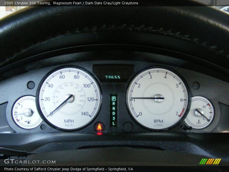 Magnesium Pearl / Dark Slate Gray/Light Graystone 2005 Chrysler 300 Touring