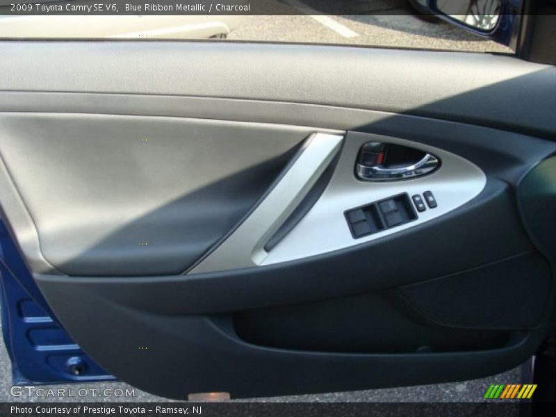 Blue Ribbon Metallic / Charcoal 2009 Toyota Camry SE V6