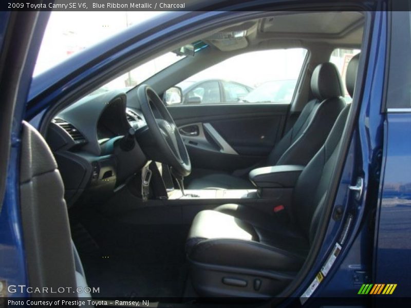 Blue Ribbon Metallic / Charcoal 2009 Toyota Camry SE V6