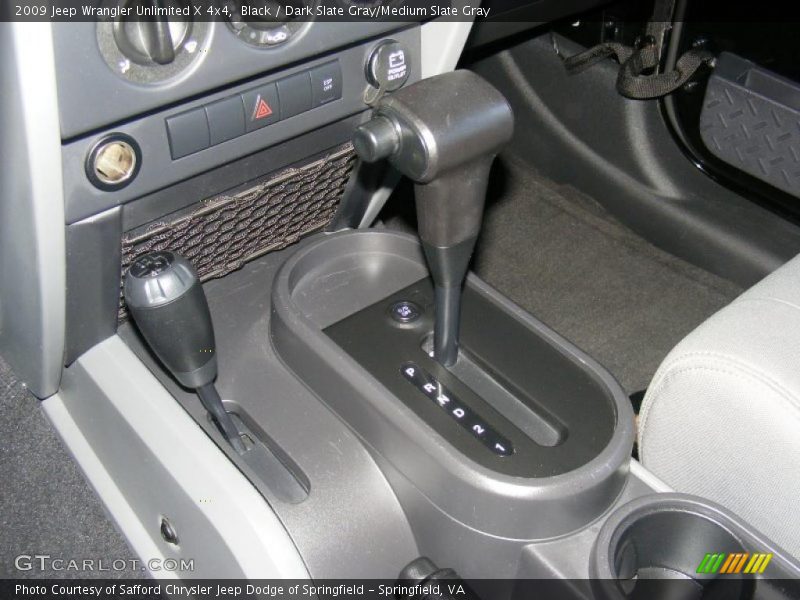 Black / Dark Slate Gray/Medium Slate Gray 2009 Jeep Wrangler Unlimited X 4x4