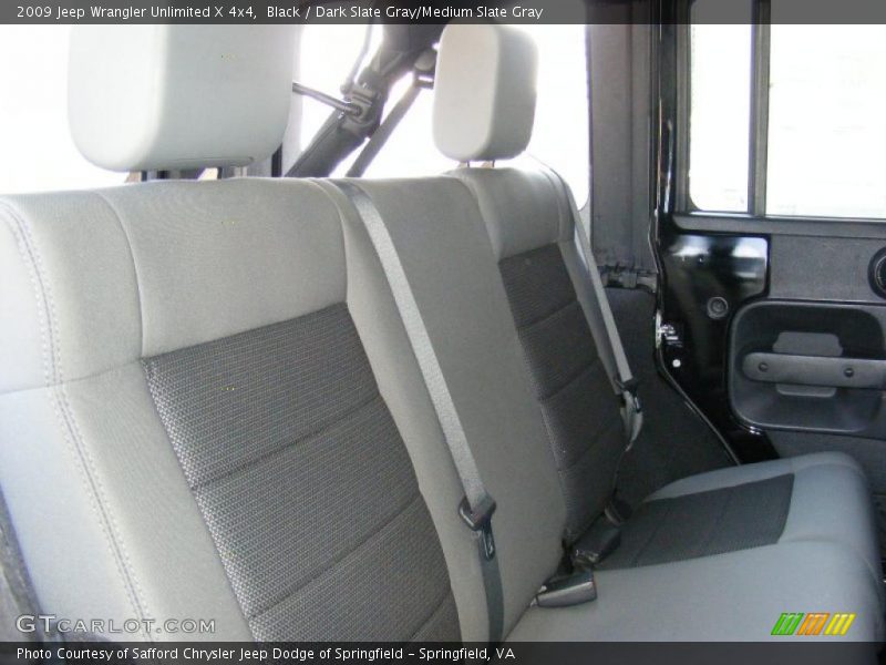 Black / Dark Slate Gray/Medium Slate Gray 2009 Jeep Wrangler Unlimited X 4x4