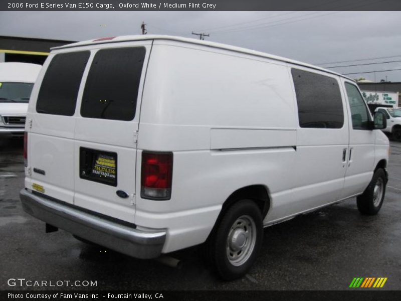 Oxford White / Medium Flint Grey 2006 Ford E Series Van E150 Cargo