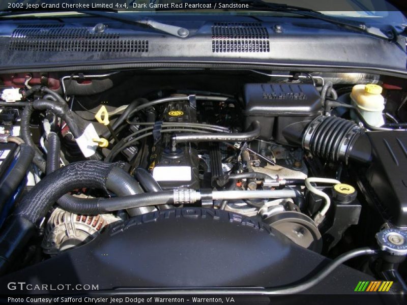  2002 Grand Cherokee Limited 4x4 Engine - 4.0 Liter OHV 12-Valve Inline 6 Cylinder