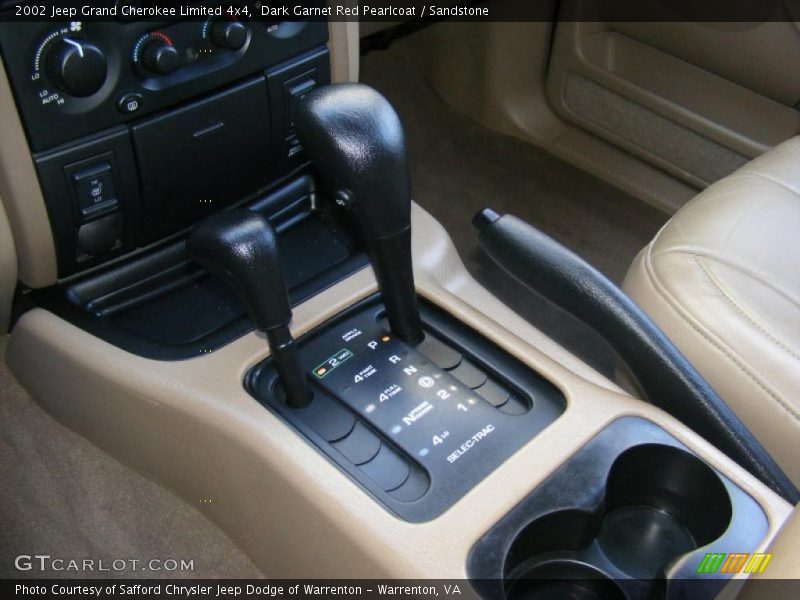  2002 Grand Cherokee Limited 4x4 4 Speed Automatic Shifter