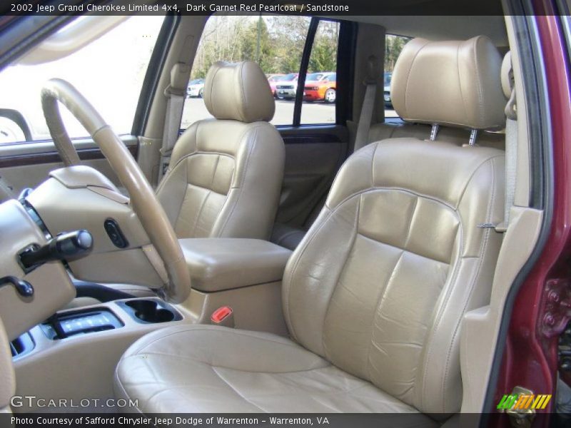 2002 Grand Cherokee Limited 4x4 Sandstone Interior