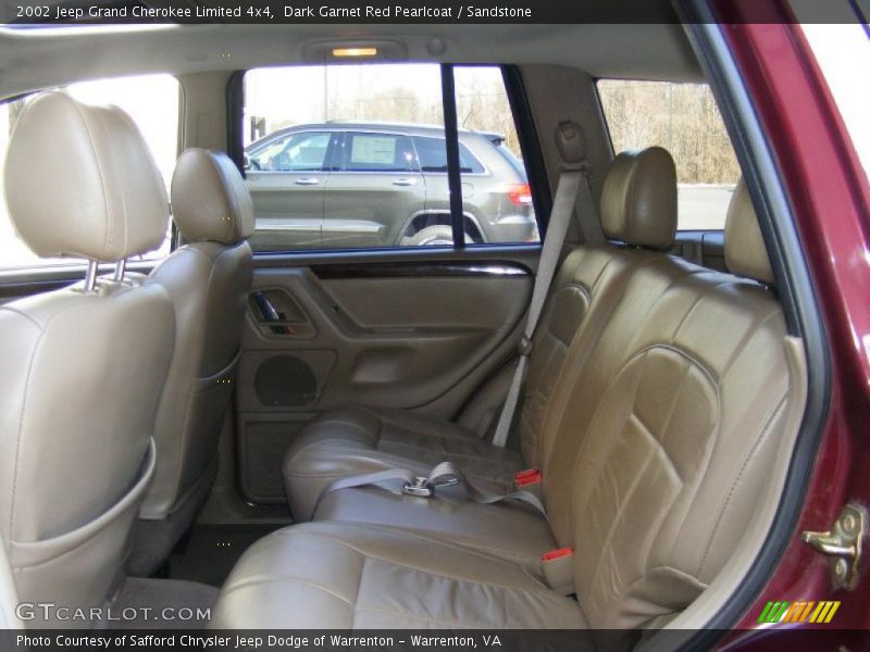  2002 Grand Cherokee Limited 4x4 Sandstone Interior