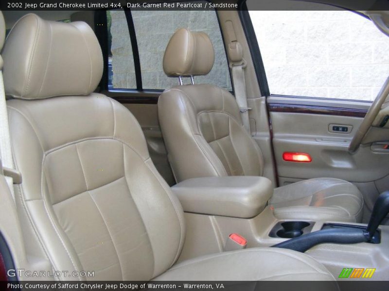  2002 Grand Cherokee Limited 4x4 Sandstone Interior