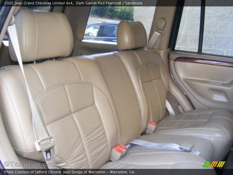  2002 Grand Cherokee Limited 4x4 Sandstone Interior