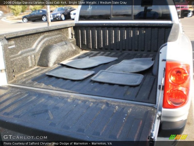 Bright Silver Metallic / Medium Slate Gray 2006 Dodge Dakota Laramie Quad Cab 4x4