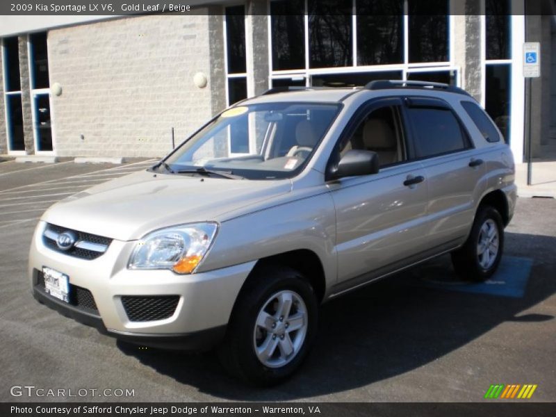 Gold Leaf / Beige 2009 Kia Sportage LX V6