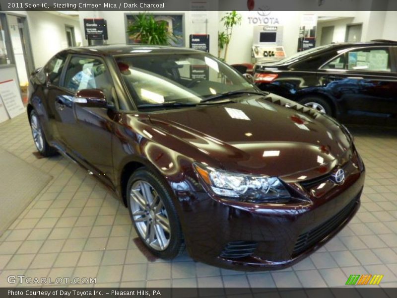 Sizziling Crimson Mica / Dark Charcoal 2011 Scion tC