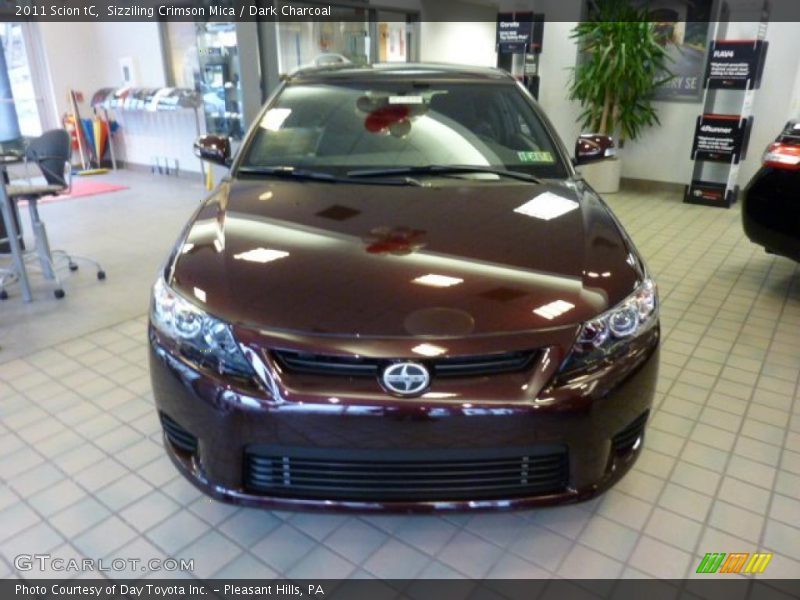 Sizziling Crimson Mica / Dark Charcoal 2011 Scion tC