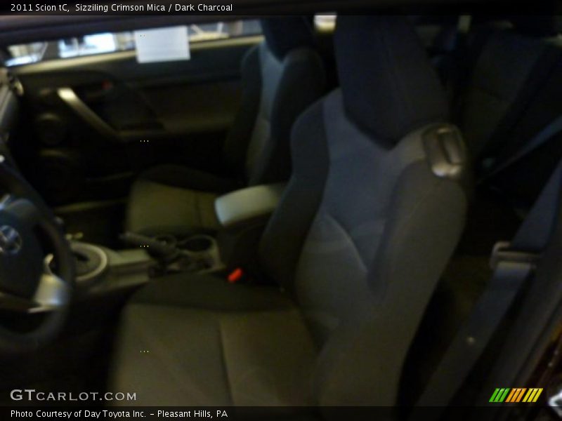 Sizziling Crimson Mica / Dark Charcoal 2011 Scion tC