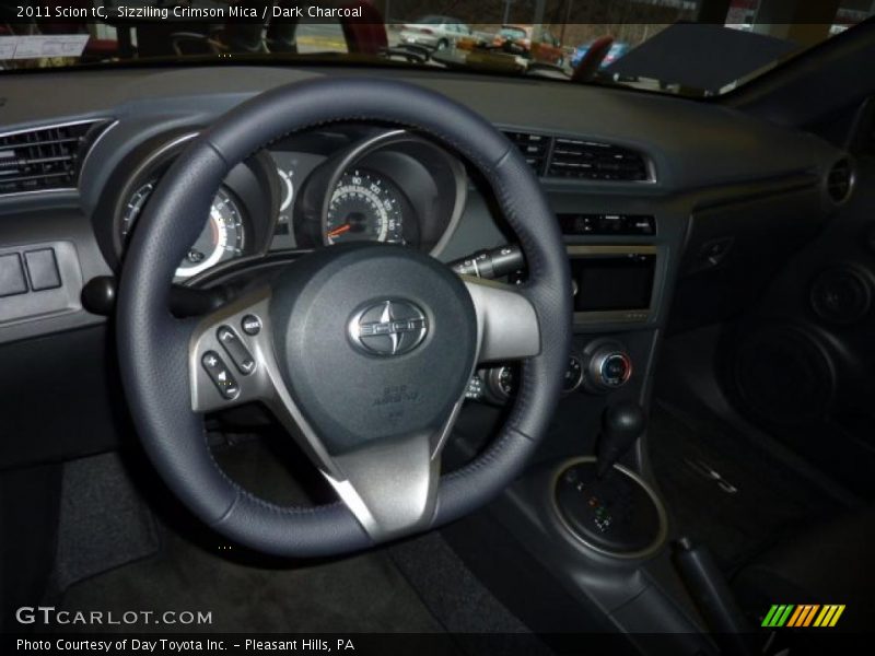Sizziling Crimson Mica / Dark Charcoal 2011 Scion tC