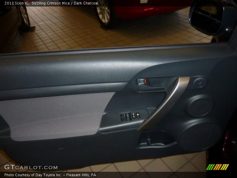 Sizziling Crimson Mica / Dark Charcoal 2011 Scion tC