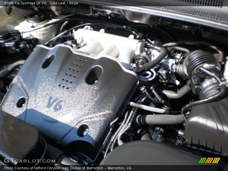  2009 Sportage LX V6 Engine - 2.7 Liter DOHC 24-Valve V6