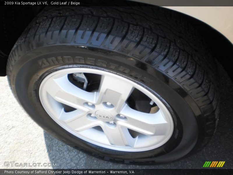 Gold Leaf / Beige 2009 Kia Sportage LX V6