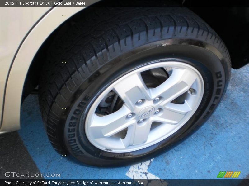 Gold Leaf / Beige 2009 Kia Sportage LX V6