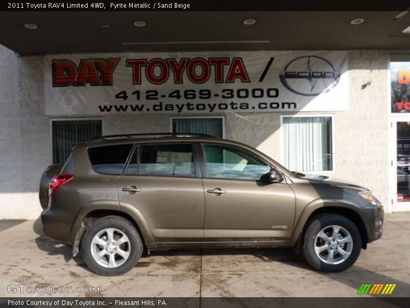Pyrite Metallic / Sand Beige 2011 Toyota RAV4 Limited 4WD