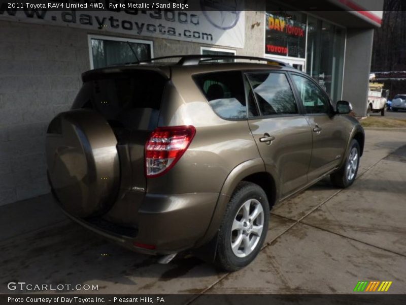 Pyrite Metallic / Sand Beige 2011 Toyota RAV4 Limited 4WD