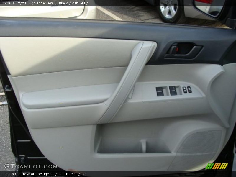 Black / Ash Gray 2008 Toyota Highlander 4WD