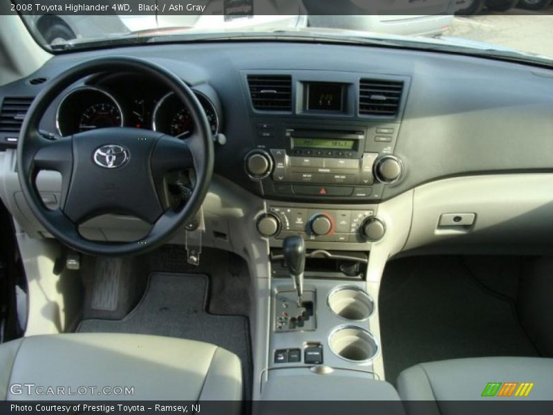 Black / Ash Gray 2008 Toyota Highlander 4WD